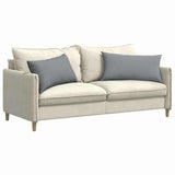 Vidaxl sofa kussens 2 pcs lichtgrijs 80 x 40 cm stof