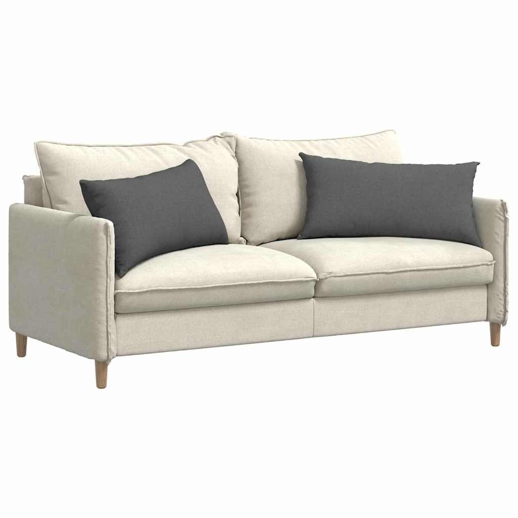 Vidaxl sofa kussens 2 pcs donkergrijs 80 x 40 cm stof