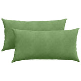 Vidaxl sofa kussens 2 stuks lichtgroen 80 x 40 cm cordstof