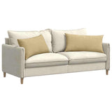 Vidaxl sofa kussens 2 stuks grijs groen 80 x 40 cm cordstof