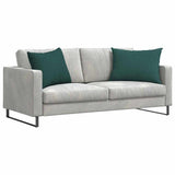 Vidaxl sofa kussens 2 pcs donkergroen 70 x 50 cm stof