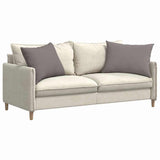 Vidaxl sofa kussens 2 pcs taupe 70 x 50 cm stof