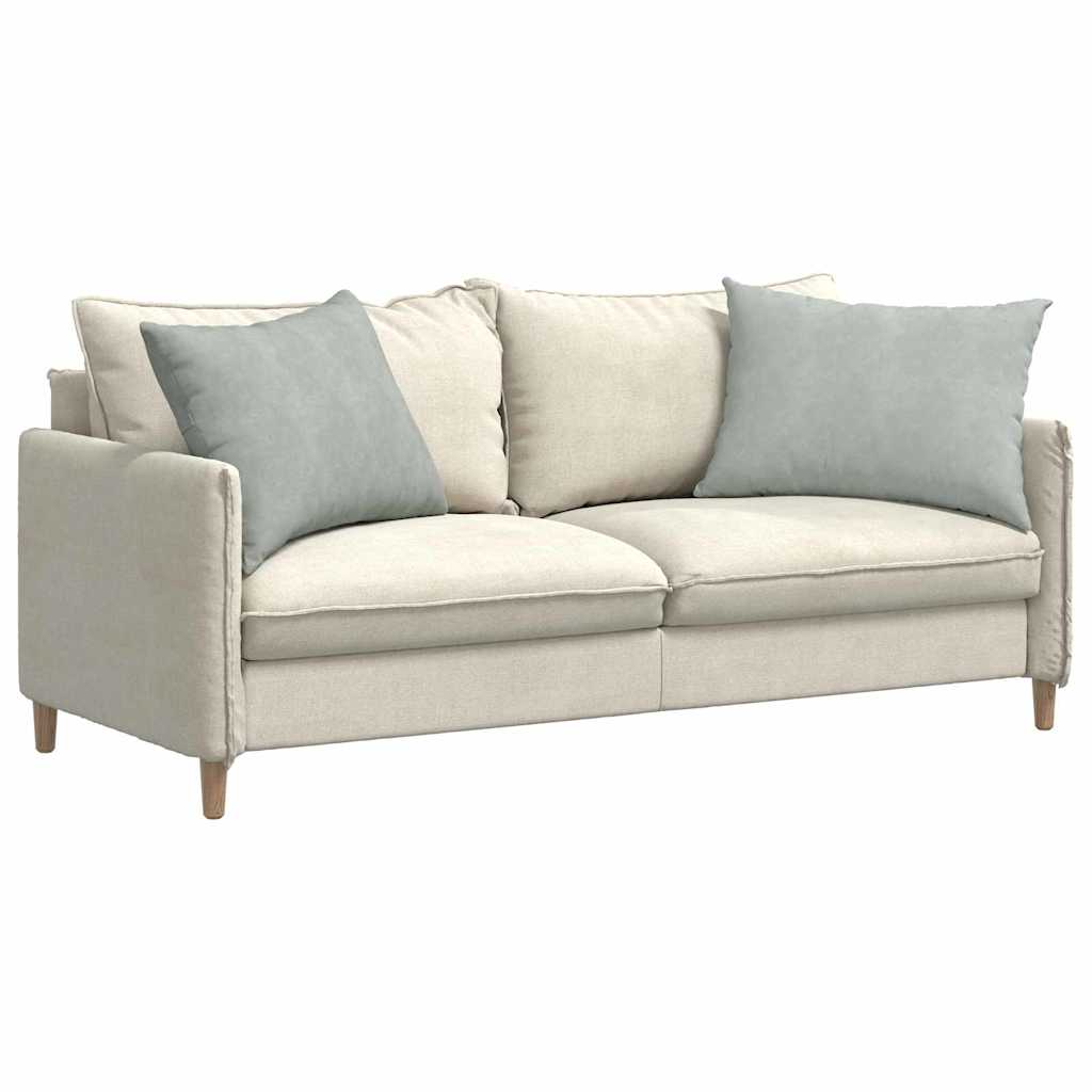 Vidaxl sofa kussens 2 stuks lichtgrijs 70 x 50 cm cordstof