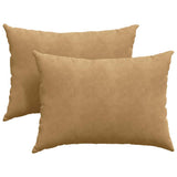 Vidaxl sofa kussens 2 stuks bruin 70 x 50 cm cordstof