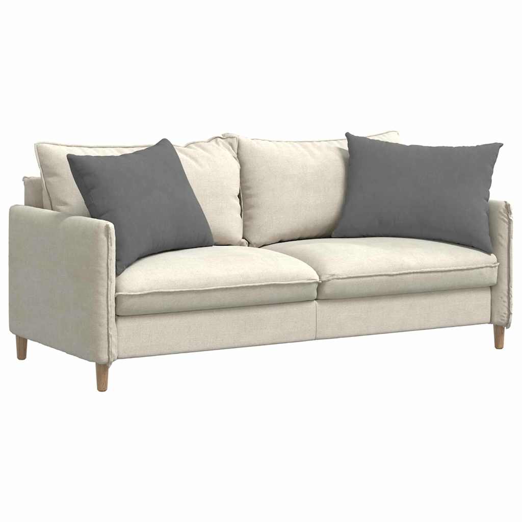 Vidaxl sofa kussens 2 stuks donkergrijs 70 x 50 cm stof