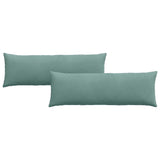 Vidaxl sofa kussens 2 stuks zeegroen 120 x 40 cm cordstof