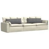 Vidaxl sofa kussens 2 stuks donkergrijs 120 x 40 cm stof