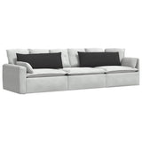 Vidaxl sofa kussens 2 stuks zwart 120 x 40 cm stof