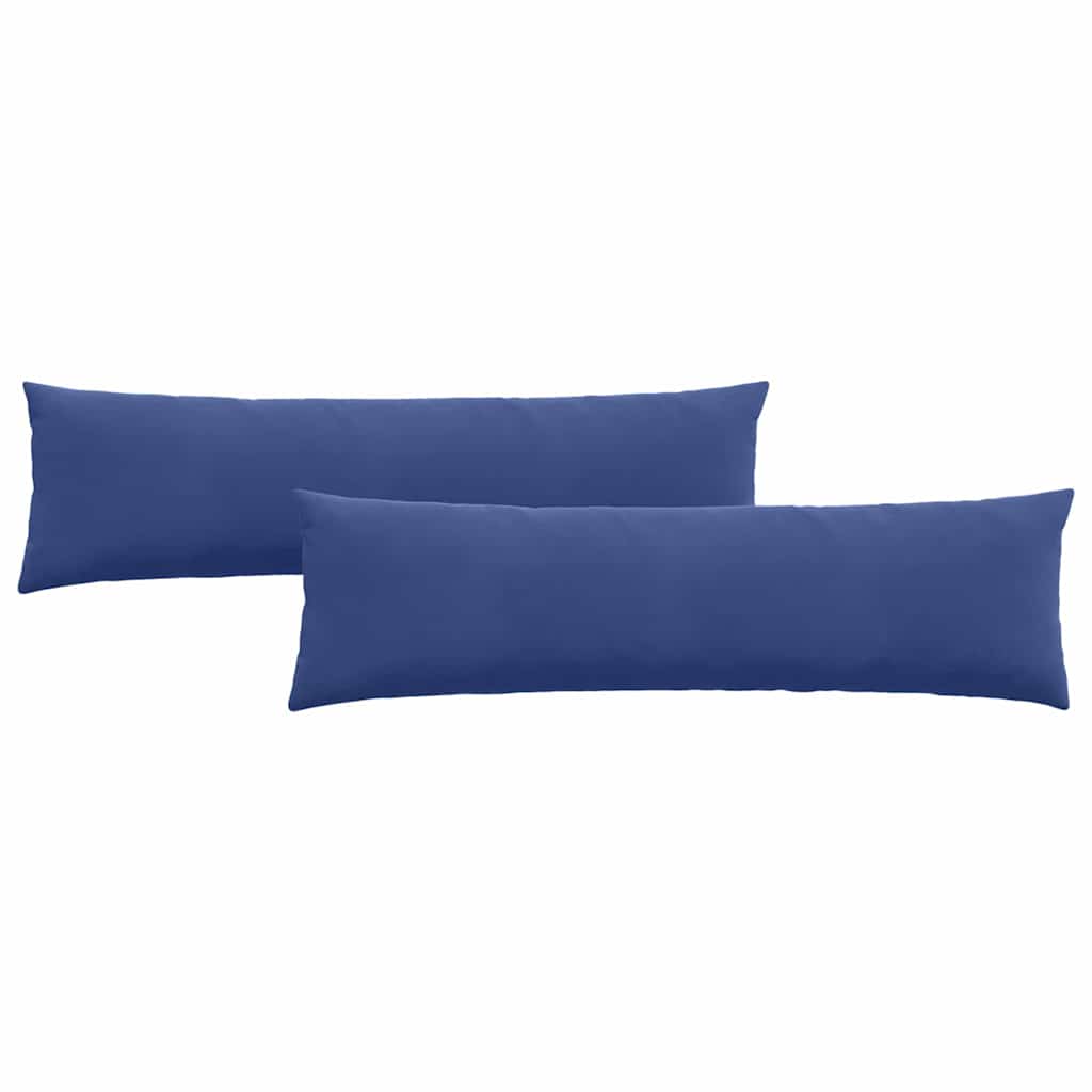 Vidaxl sofa kussens 2 stuks politieblauw 145 x 40 cm cordstof