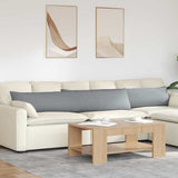 Vidaxl sofa kussens 2 pcs lichtgrijs 200 x 40 cm stof