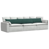 Vidaxl sofa kussens 2 stuks donkergroen 200 x 40 cm cordstof