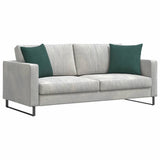 Vidaxl sofa kussens 2 stuks donkergroen 45 x 45 cm cordstof