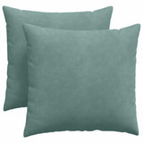 Vidaxl sofa kussens 2 stuks zeegroen 45 x 45 cm cordstof