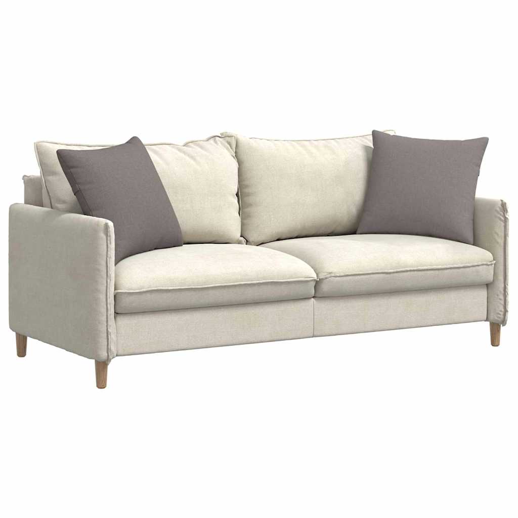 Vidaxl sofa kussens 2 pcs taupe 50 x 50 cm stof