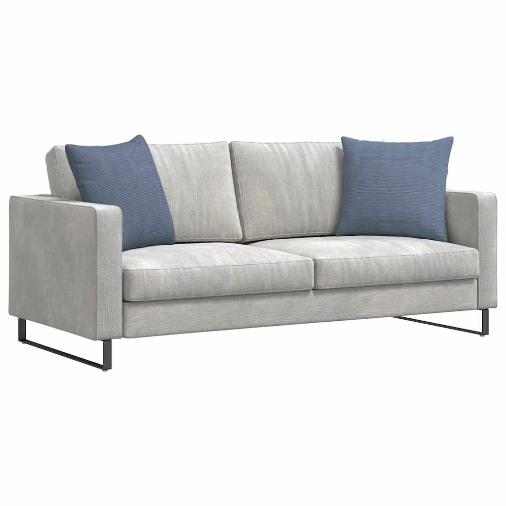 Vidaxl sofa kussens 2 stuks blauw 50 x 50 cm cordstof