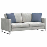Vidaxl sofa kussens 2 stuks blauw 50 x 50 cm cordstof