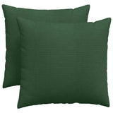 Vidaxl sofa kussens 2 stuks donkergroen 50 x 50 cm cordstof