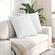 Vidaxl sofa kussens 2 st stof wit 60 x 60 cm