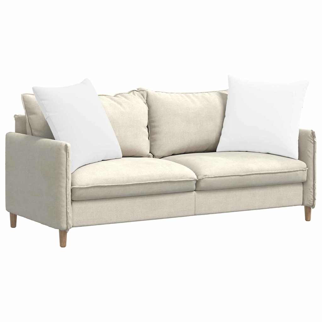 Vidaxl sofa kussens 2 pcs wit 60 x 60 cm stof