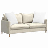 Vidaxl sofa kussens 2 pcs wit 60 x 60 cm stof