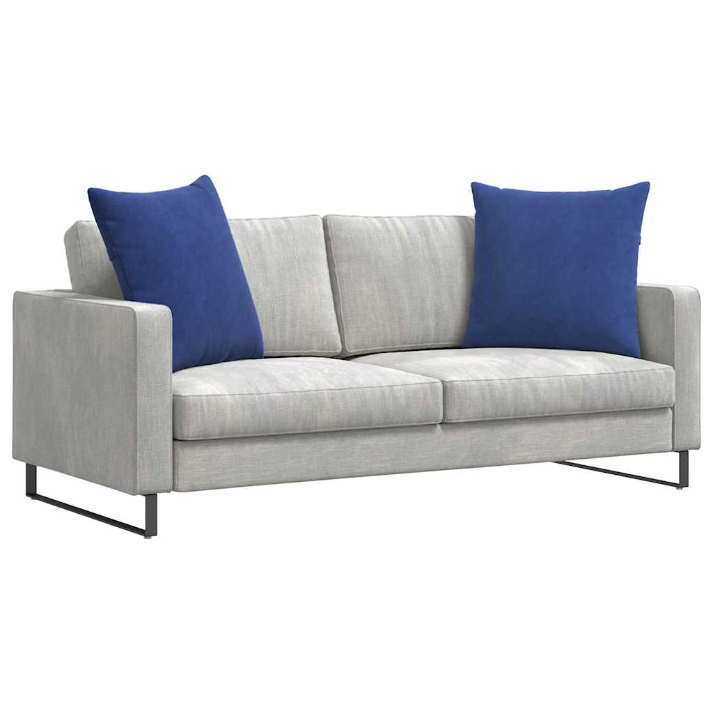 Vidaxl sofa kussens 2 stuks politieblauw 60 x 60 cm cordstof