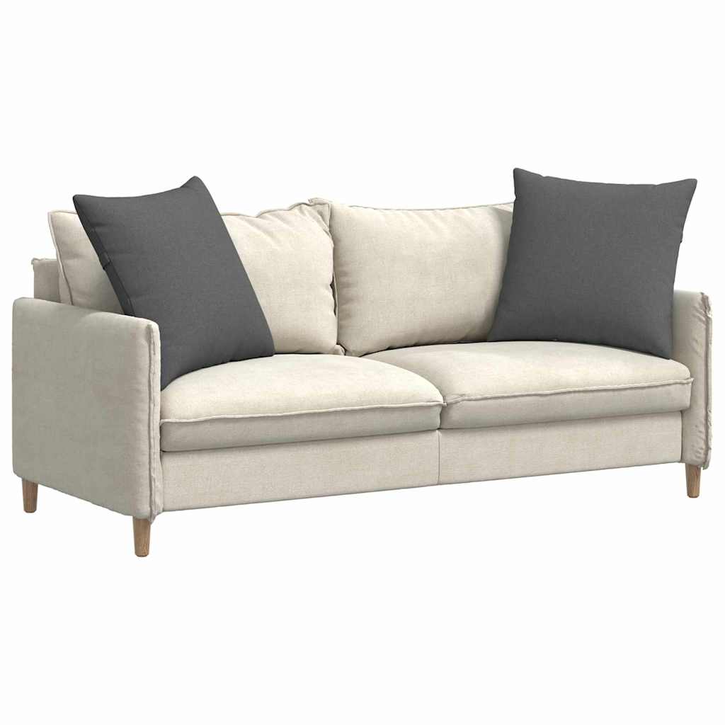 Vidaxl sofa kussens 2 pcs donkergrijs 80 x 80 cm stof