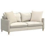 Vidaxl sofa kussens 2 stuks beige 80 x 80 cm stof