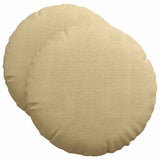 Vidaxl zitkussens 2 pcs grijs groen ø 50 cm katoen stof