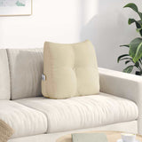 Vidaxl rugkussen crème 45 x 24 x 50 cm stof