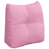 Vidaxl rugkussen roze 45 x 24 x 50 cm stof