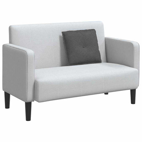 Vidaxl rugkussen donkergrijs 50 x 45 x 19 cm katoen stof