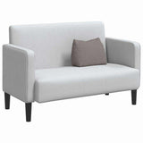 Vidaxl rugkussen taupe 45 x 20 x 35 cm stof