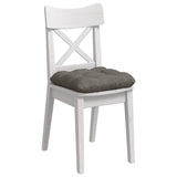 Vidaxl zitkussens 4 pcs lichtgrijs 45 x 45 cm katoen stof