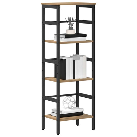 Vidaxl boekenkast 3-laags 40 x 29,5 x 115 cm bewerkt hout