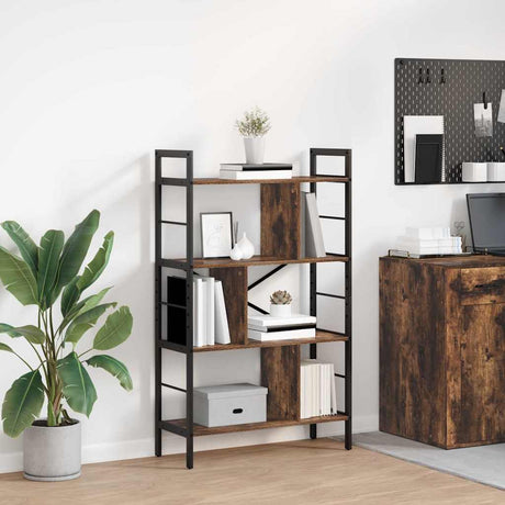 Vidaxl boekenkast 7-laags 75 x 30 x 123,5 cm bewerkt hout