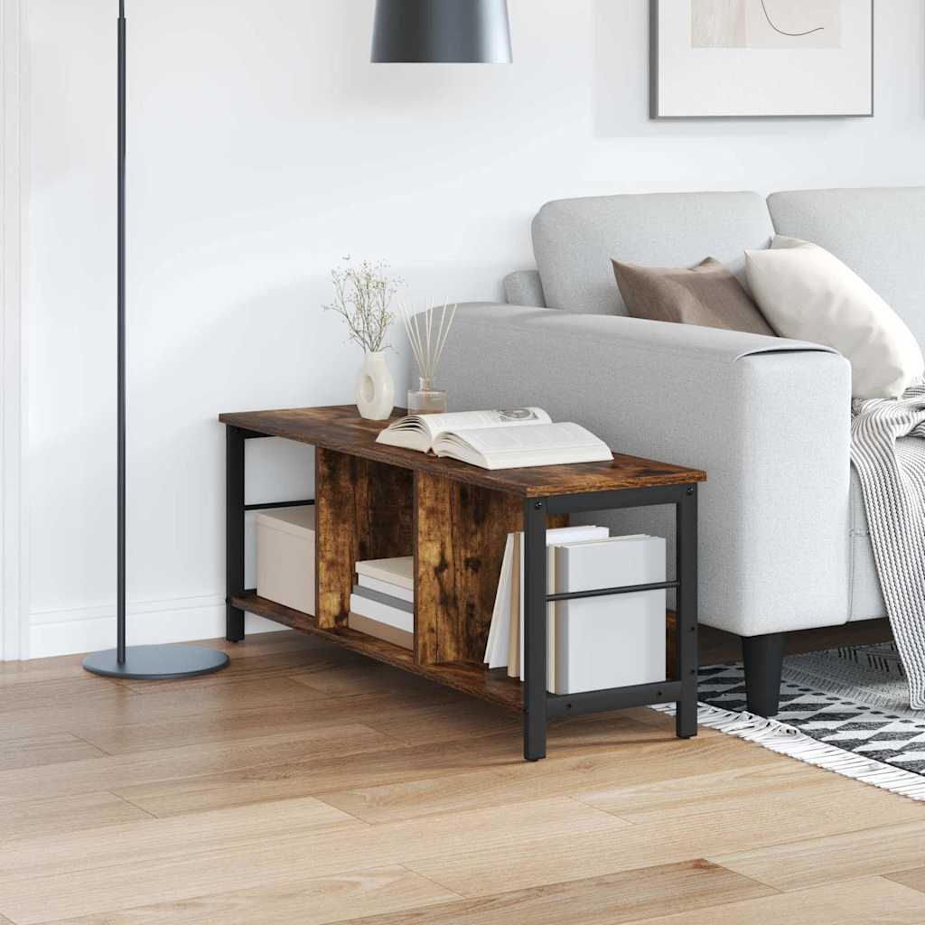 Vidaxl boekenkast 3-laags 102 x 32 x 40,5 cm bewerkt hout