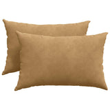 Vidaxl sofa kussens 2 stuks bruin 60 x 40 cm cordstof