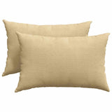 Vidaxl sofa kussens 2 stuks grijs groen 60 x 40 cm cordstof