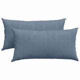 Vidaxl sofa kussens 2 stuks blauw 80 x 40 cm cordstof