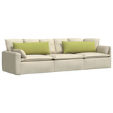 Vidaxl sofa kussens 2 pcs lichtgroen 120 x 40 cm stof