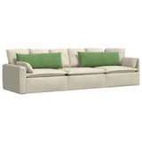 Vidaxl sofa kussens 2 stuks lichtgroen 120 x 40 cm cordstof