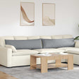 Vidaxl sofa kussens 2 st stof lichtgrijs 145 x 40 cm
