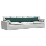 Vidaxl sofa kussens 2 pcs donkergroen 200 x 40 cm stof