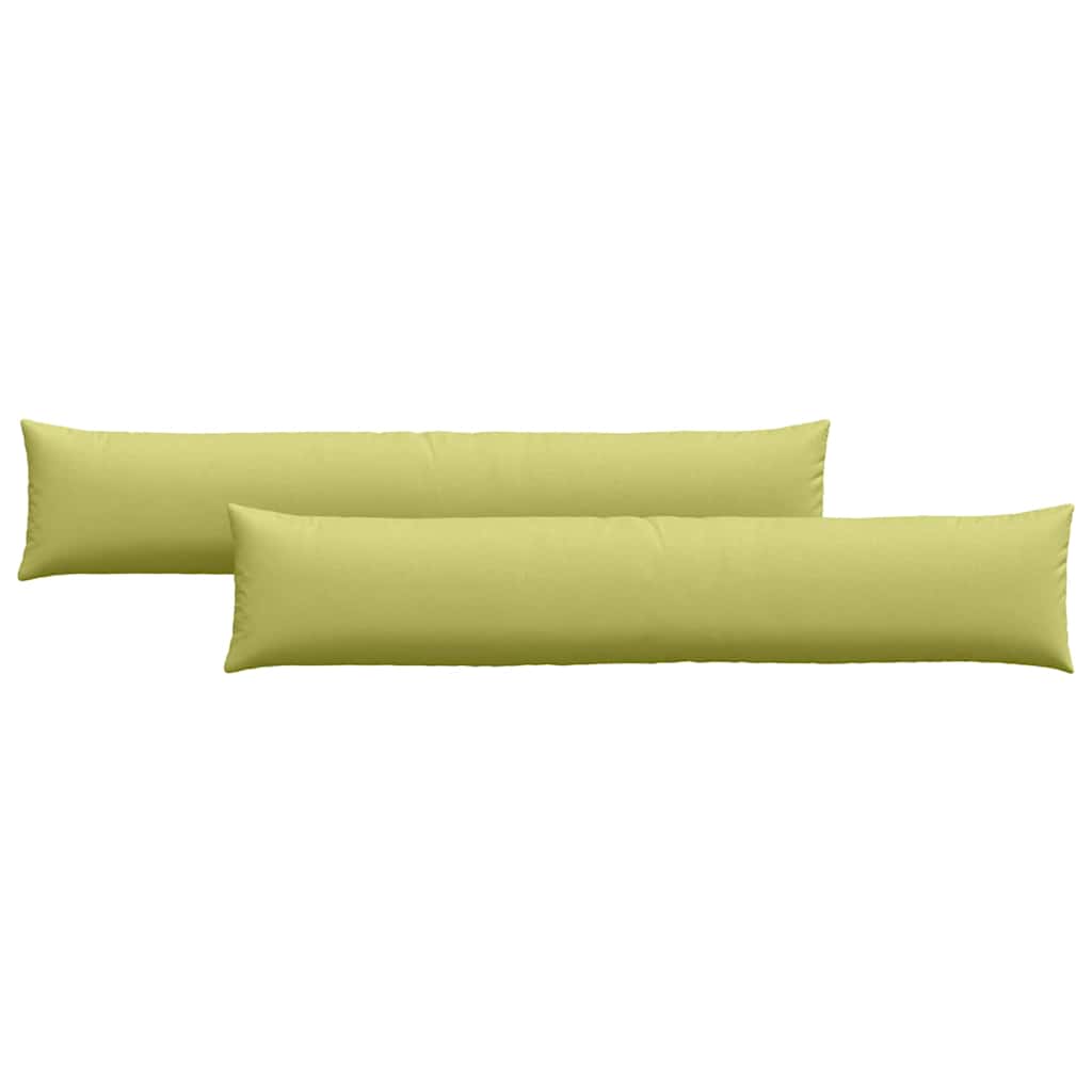 Vidaxl sofa kussens 2 pcs lichtgroen 200 x 40 cm stof