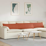Vidaxl sofa kussens 2 stuks rood-oranje 200 x 40 cm cordstof