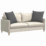 Vidaxl sofa kussens 2 pcs donkergrijs 60 x 60 cm stof