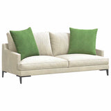 Vidaxl sofa kussens 2 stuks lichtgroen 80 x 80 cm cordstof