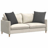 Vidaxl sofa kussens 2 stuks donkergrijs 80 x 80 cm cordstof