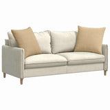 Vidaxl sofa kussens 2 stuks grijs groen 80 x 80 cm cordstof