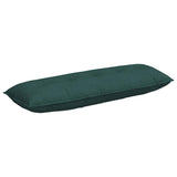 Vidaxl rugkussen donkergroen 140 x 19 x 50 cm stof